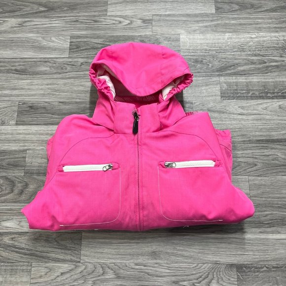 BOULDER GEAR Full Zip Up Long Sleeve Pink Snow Ski Jacket Girl's Size Medium